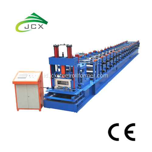 Penuh Otomatis C Purlin Roll Forming Machine